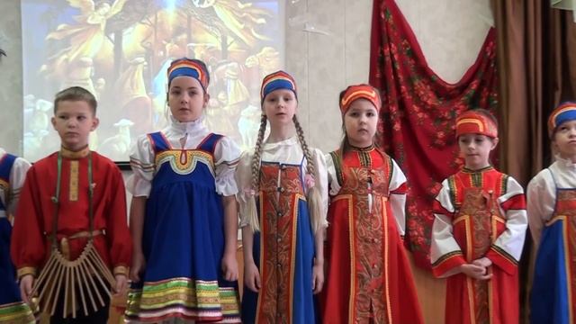 Музыкально-литературная композиция "Рождественские колядки" Н.С. Боровик смотреть онлайн