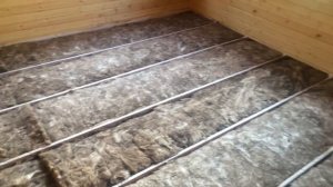 Утепление полов минеральной ватой Кнауф