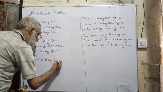 ALL CONTINUOUS TENSES смотреть онлайн