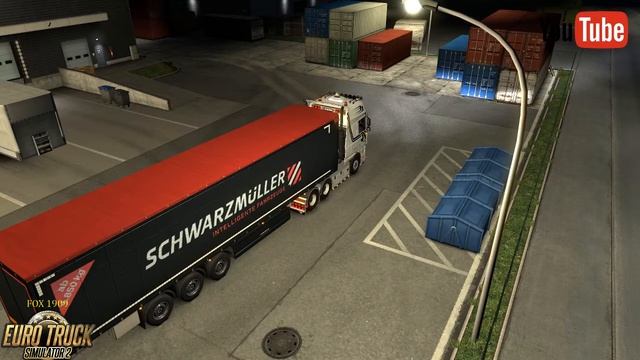 (ETS2 v 1.31) DAF XF BY STANLEY REWORKED ( WITH TRAILER CABLES) смотреть онлайн