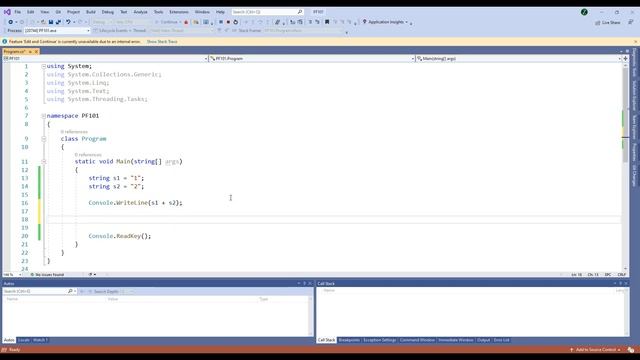 5 - PF 101 ToString(), String to Int [C# Tagalog] смотреть онлайн
