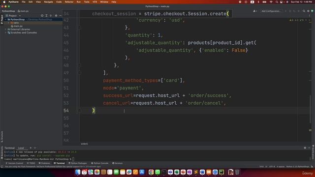 5 - Using Stripe for Application API Payments - 20 - Add Orders to Your Stripe Application смотреть онлайн