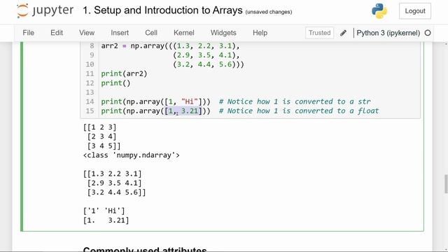 NumPy Tutorial #1: Installation and Arrays смотреть онлайн