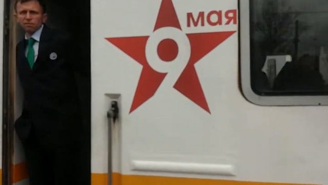 ЭД4М-0474 ЦППК Перекраска Наше Подмосковье На станции Кунцево смотреть онлайн