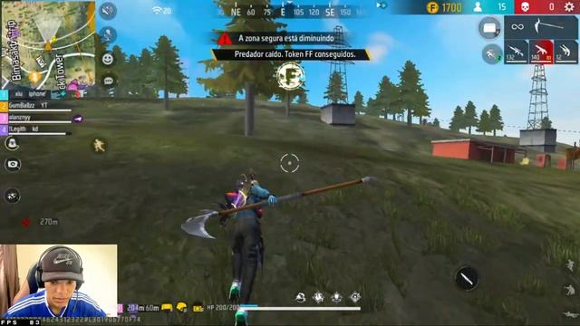 FREE FIRE AO VIVO?SABADOU JOGANDO COM INSCRITOS?GUMBALLZZ AO VIVO - MSI 5.12