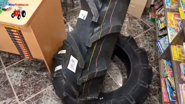 Шины 9.5-22 BKT на японские минитрактора, MinyTraktor.ru смотреть онлайн