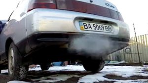 Выхлоп ваз 2110 на 2 цилиндрах