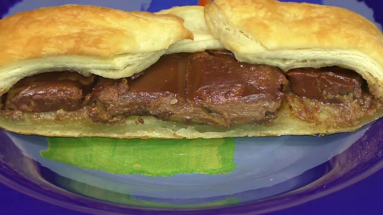 Десерт на скорую руку за 5 минут из слоеного теста смотреть онлайн