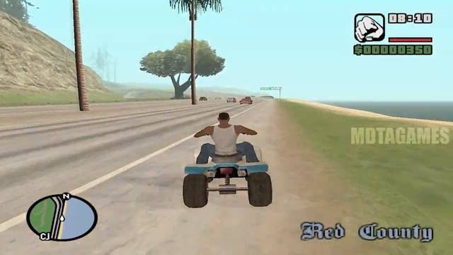 GTA San Andreas Quad Bike Cheat | Bike Cheat Code смотреть онлайн