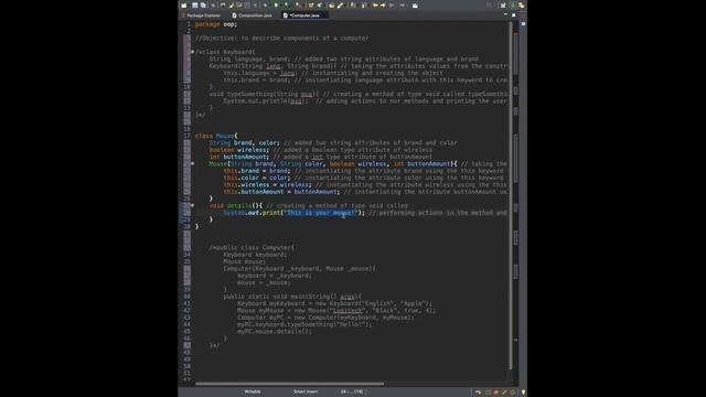 Java Object Oriented/Modular Programming | Topic: Composition | Coding For Young Minds смотреть онлайн