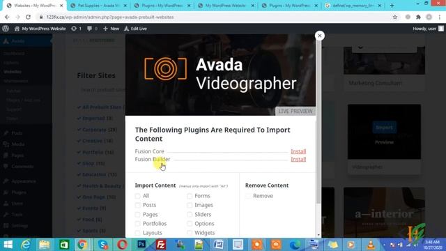 How to import Avada theme demo content in wordpress смотреть онлайн