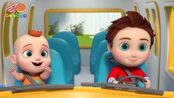 NOVO! As Rodas do Ônibus! ? | Músicas Infantis | GoBooBoo em Português