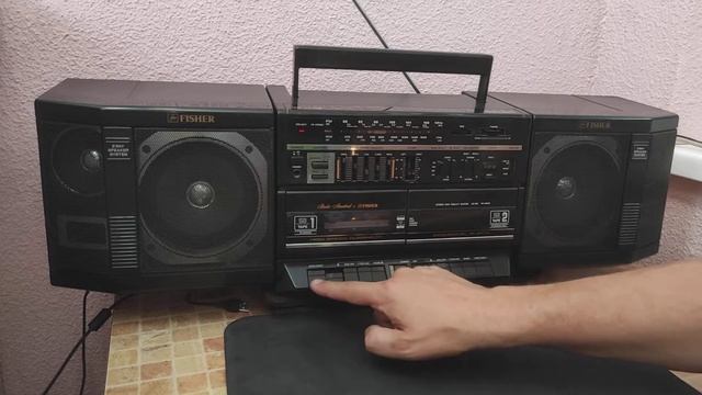 Fisher PH-W 803L, Bluetooth 5.0, Li-Ion battery, бумбокс конца 80-х смотреть онлайн