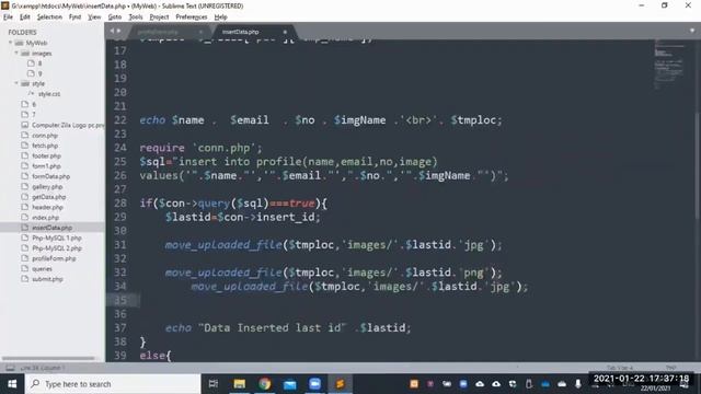 PHP-MySQL lecture How to insert data, upload image and retrieve data - The Protec Urdu Tutorials смотреть онлайн