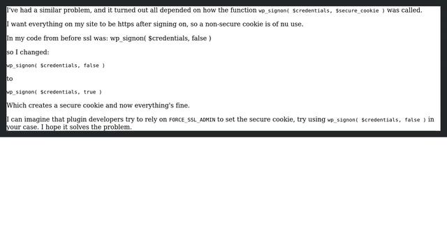 Wordpress: How can I make an Ajax login form work with FORCE_SSL_ADMIN enabled? (5 Solutions!!) смотреть онлайн