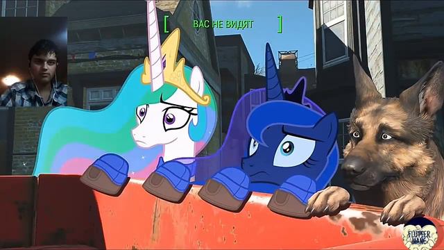MANE РЕАГИРУЕТ НА "ДВЕ СЕСТРЁНКИ ГАМАЮТ FALLOUT 4" смотреть онлайн