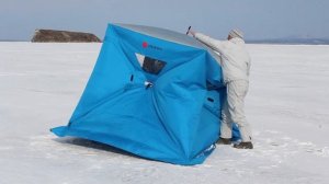 Установка палатки Higashi Pyramid Pro