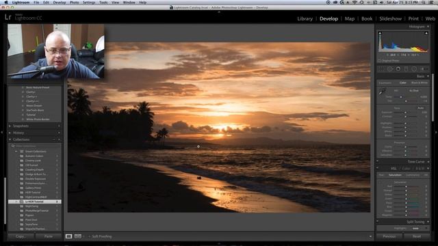 Using Photo Merge To Create HDR Images - Lightroom 6 & CC Tutorial смотреть онлайн
