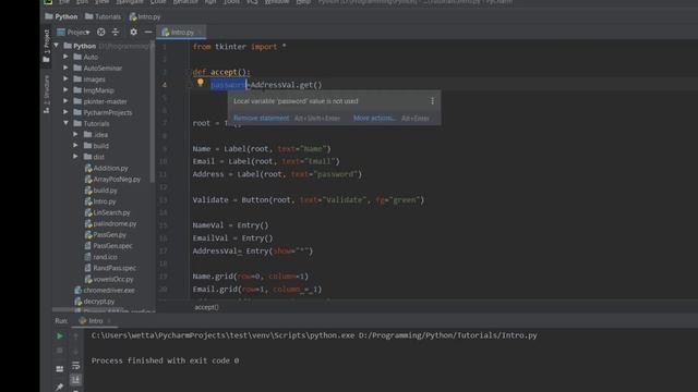 How to change button colors and create message box in python - EasyLearning смотреть онлайн