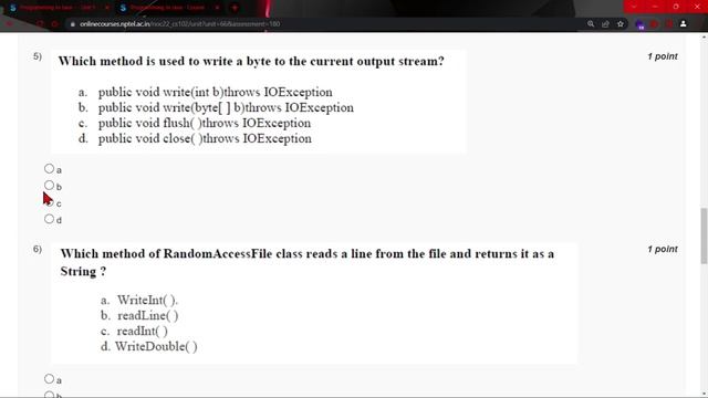 NPTEL Programming In Java WEEK 7 Quiz Assignment Solutions? | Swayam July 2022 | IIT Kharagpur смотреть онлайн