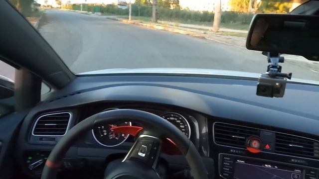 GOLF 7 GTI da 310CV! - Angolo Test *pov* смотреть онлайн