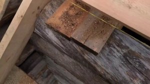 Как выровнять стропила (легко)