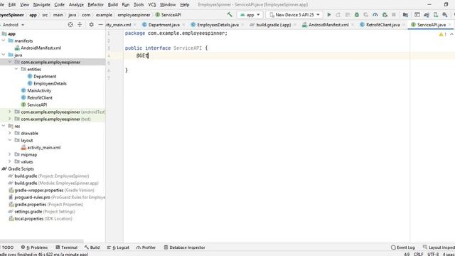 Android Studio- Spinner using Retrofit and Pass parameter using Spinner to populate ListView Part-1 смотреть онлайн