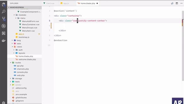 MunchExpress 05 Vuejs slots for re-useable Card component смотреть онлайн
