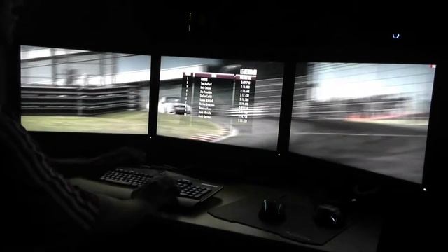 NAKOS Video - NFS SHIFT 1 - Nvidia Surround - GTX590 Quad SLI 5760x1200.avi смотреть онлайн
