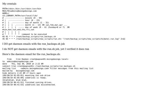 Why are some of my cron jobs not sending deamon emails? (2 Solutions!!) смотреть онлайн