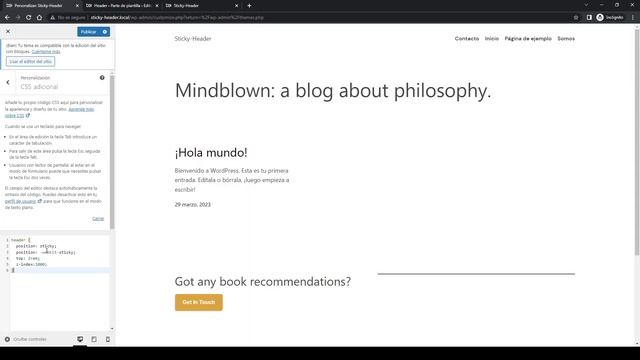 Cómo hacer un sticky header en WordPress sin Plugins ni Elementor: guía paso a paso смотреть онлайн