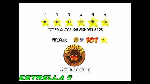 TICK TOCK CLOCK : LAS 7 ESTRELLAS (Guía Super Mario 64) смотреть онлайн