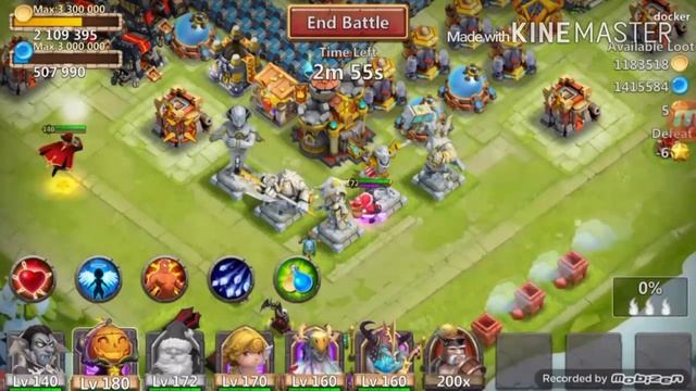 What Happened? Game Errors! CASTLE CLASH. смотреть онлайн
