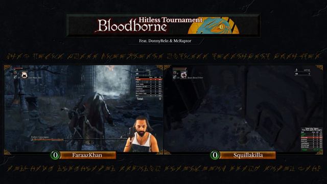 Bloodborne Hitless Tournament (Ep. 2) Round Two - FaraazKhan v. Squillakilla смотреть онлайн