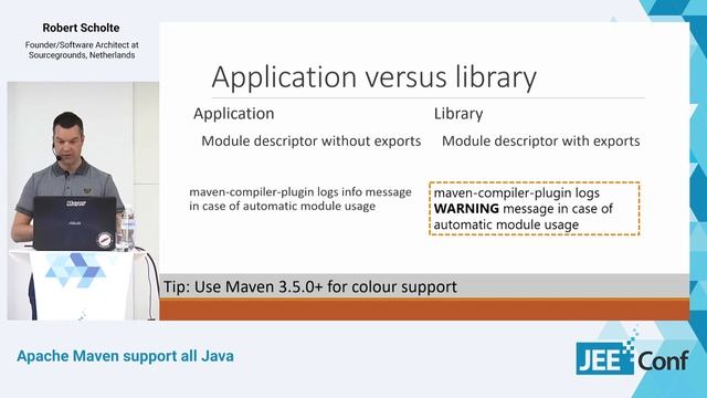 Apache Maven support all Java (Robert Scholte, Netherlands) смотреть онлайн