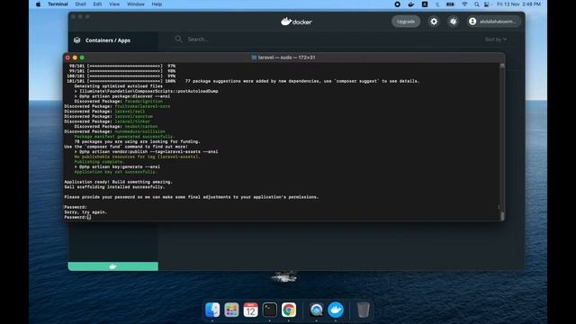 [Arabic] How to run work project php laravel 8 and more смотреть онлайн