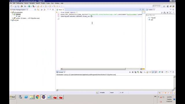 Automate Active Directory Using Python|Active Directory Automation|Login & Search|Part:1 смотреть онлайн