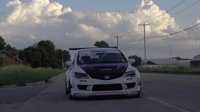 LEGEND OF PANDA | FIRST FA5 CIVIC WITH FD2 KEVMANNZ WIDEBODY IN THE U.S. | 4K смотреть онлайн