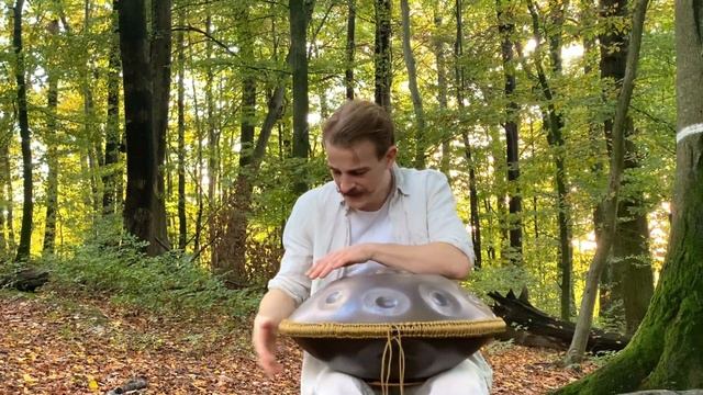 1 hour deep Handpan music for meditation or background смотреть онлайн