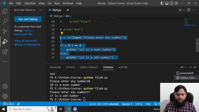 Python if else | Python Programming | Class 9 смотреть онлайн