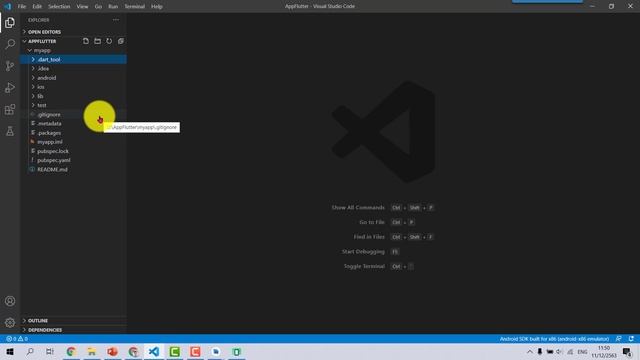 EP4 Flutter การติดตั้ง Android Studio และการจำลองสมาร์ทโฟน смотреть онлайн