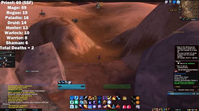 Hardcore WoW Classic - All Classes 60 Challenge смотреть онлайн