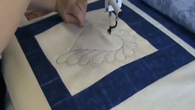 Using heart templates on your longarm quilting machine смотреть онлайн