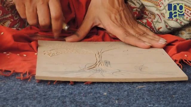 Woodcut Workshop At NGMA Bengaluru