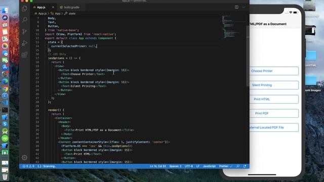 #18 How To Convert HTML Into PDF ? Printing Documents In React Native смотреть онлайн