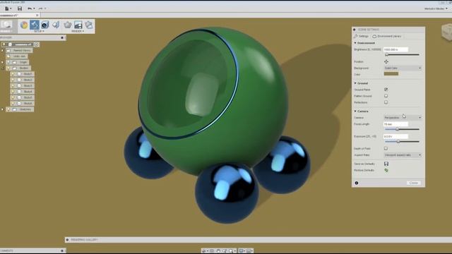 AUTODESK FUSION 360. TUTORIAL RENDER. смотреть онлайн