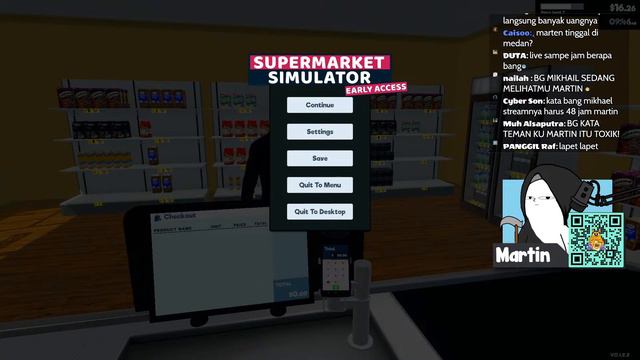 TOKO MARTIN MAKIN RAME DAN SUKSES!!! | Supermarket Simulator Gameplay Part 2 смотреть онлайн