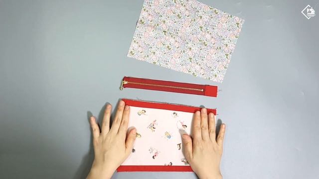 DIY PENCIL & PEN POUCH/ Zipper Pouch/ Easy sewing tutorial [Tendersmile Handmade] смотреть онлайн