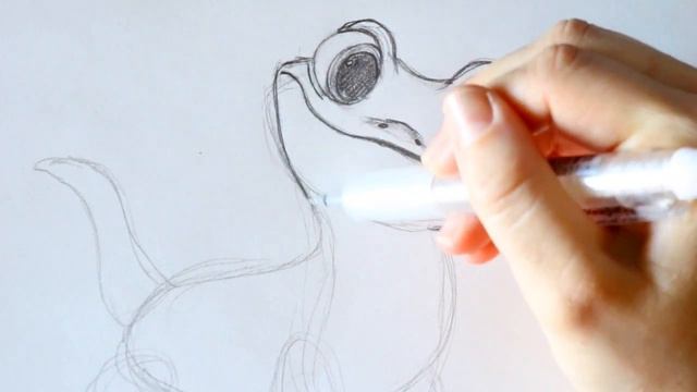 How to Draw BRUNI from Disney's Frozen 2 смотреть онлайн