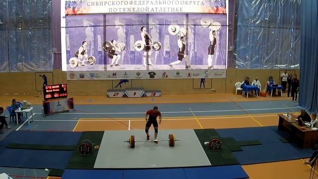 Чемпионат СФО по тяжелой атлетике 2019.Муж 81_Толчок смотреть онлайн